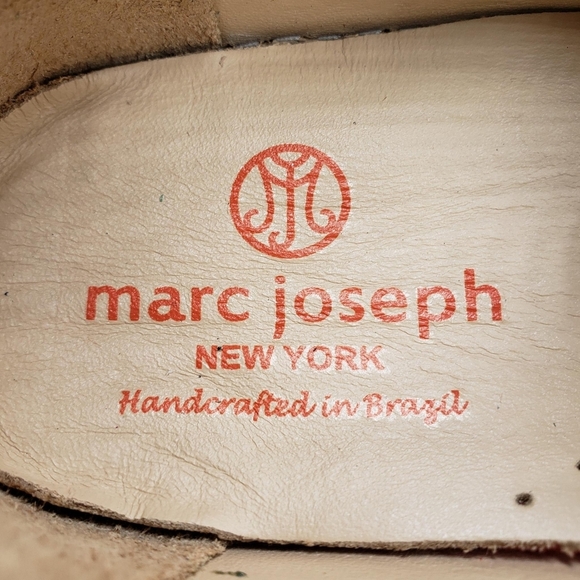 Marc Joseph | NIB Lexington Turquoise Nobuck Preppy Leather Loafer Girl's 2.5 - Picture 13 of 14